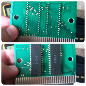 Mega Drive PCB 2x1mbx8bits